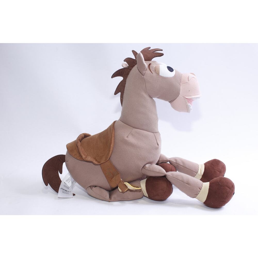 Toy Story, Bullseye, Horse, Plush, Western saddle, Bay Horse, Funny, Adorable,